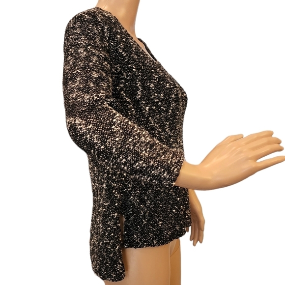 Helmut Lang linen blend knit sweater, stretchy - Picture 5 of 15